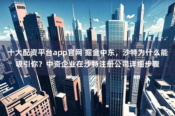 十大配资平台app官网 掘金中东，沙特为什么能吸引你？中资企业在沙特注册公司详细步骤