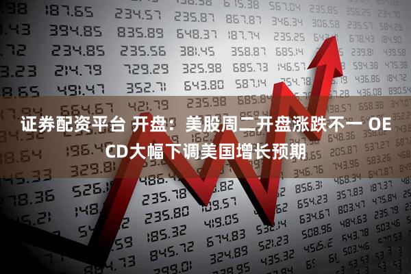 证券配资平台 开盘：美股周二开盘涨跌不一 OECD大幅下调美国增长预期