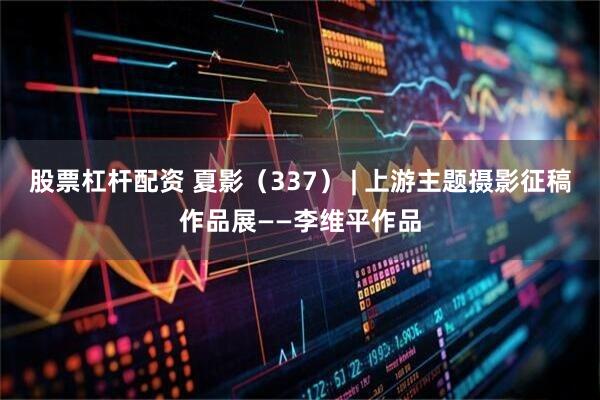股票杠杆配资 夏影（337） | 上游主题摄影征稿作品展——李维平作品
